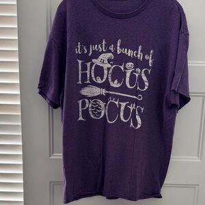 Hocus Pocus Tee Shirt, Purple